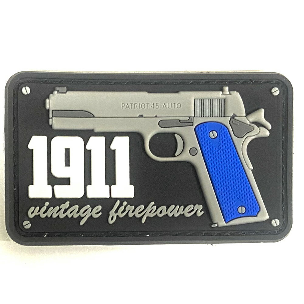 パッチ0168 GUNシリーズ 1911 Blue