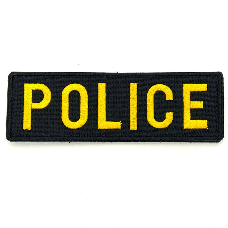 パッチ332 POLICE 5X15.5cm GD