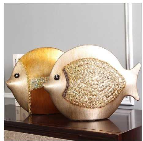 アイデア家庭装飾品陶器客間工芸品恋人同士魚