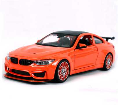 1/24 モデルカー frontiart BMW M4 GTS オレンジ