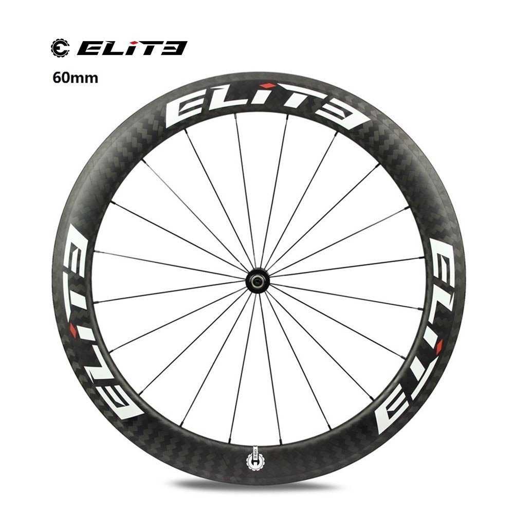 Elite DT Swiss 350s Road Bike Carbon Wheel 25mm or 27mm Width Tubular Clincher T...