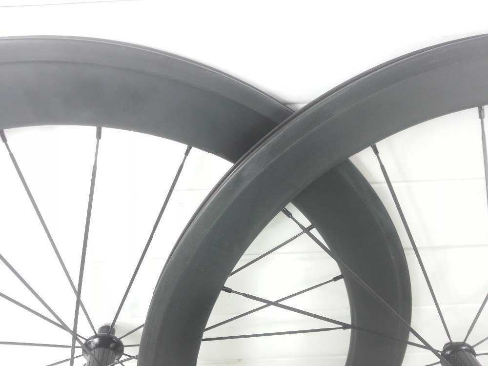 2016 T1000 carbon fiber 700C 50mm depth carbon road wheels racking bike wheelset bicycle