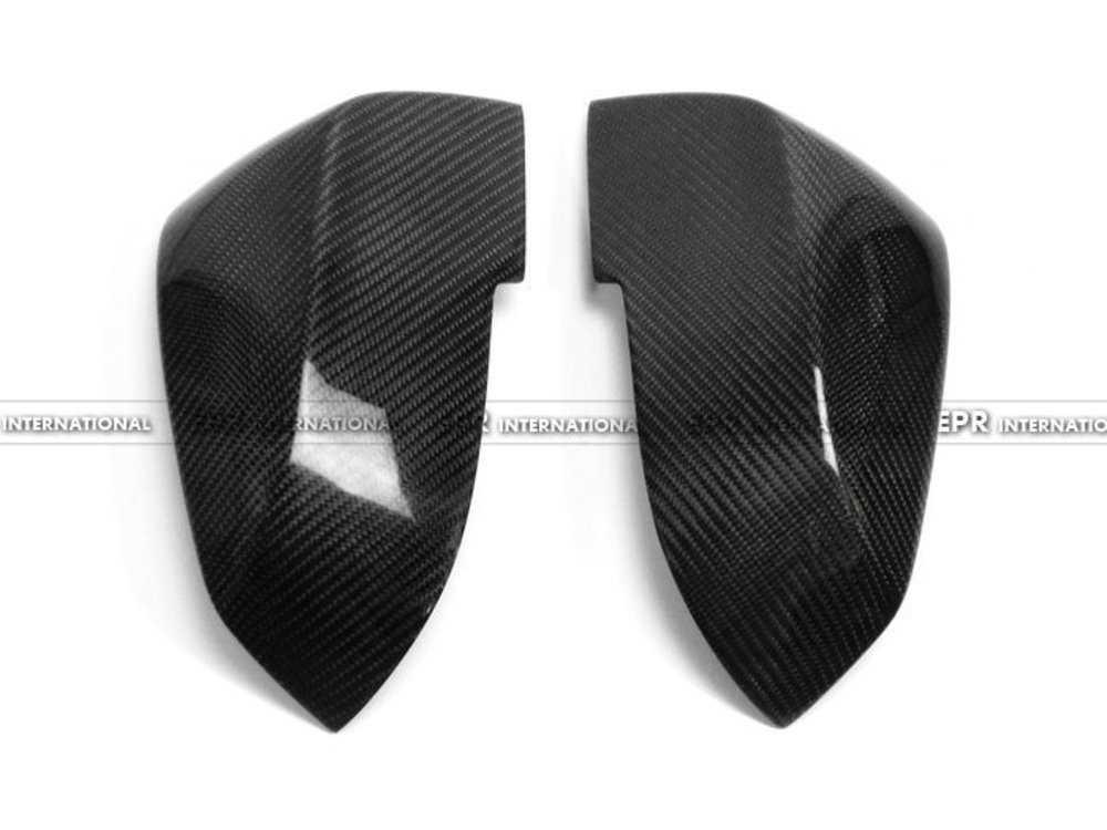 Carbon Fiber Mirror Cover Accessories Racing Trim Car-Styling For F30 3-Series (Stick on t