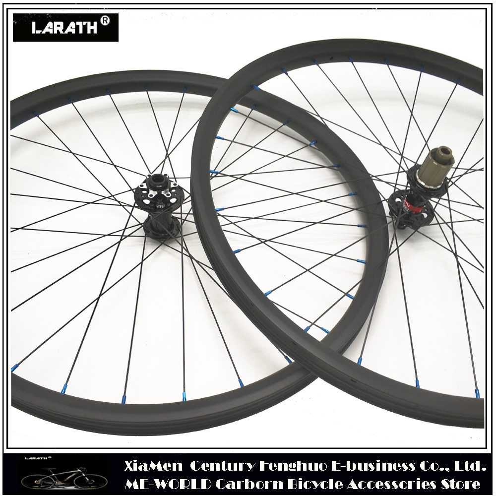 mtb ホイールet カーボン 29 or 27.5 (650B) tubeless mtb ホイール 29er 27.5er カーボン mtb wheel set