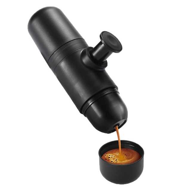 ミニ コーヒー マシン Manual コーヒー メーカー ポータブル Pressure エスプレッソ コーヒー メーカー Handheld E