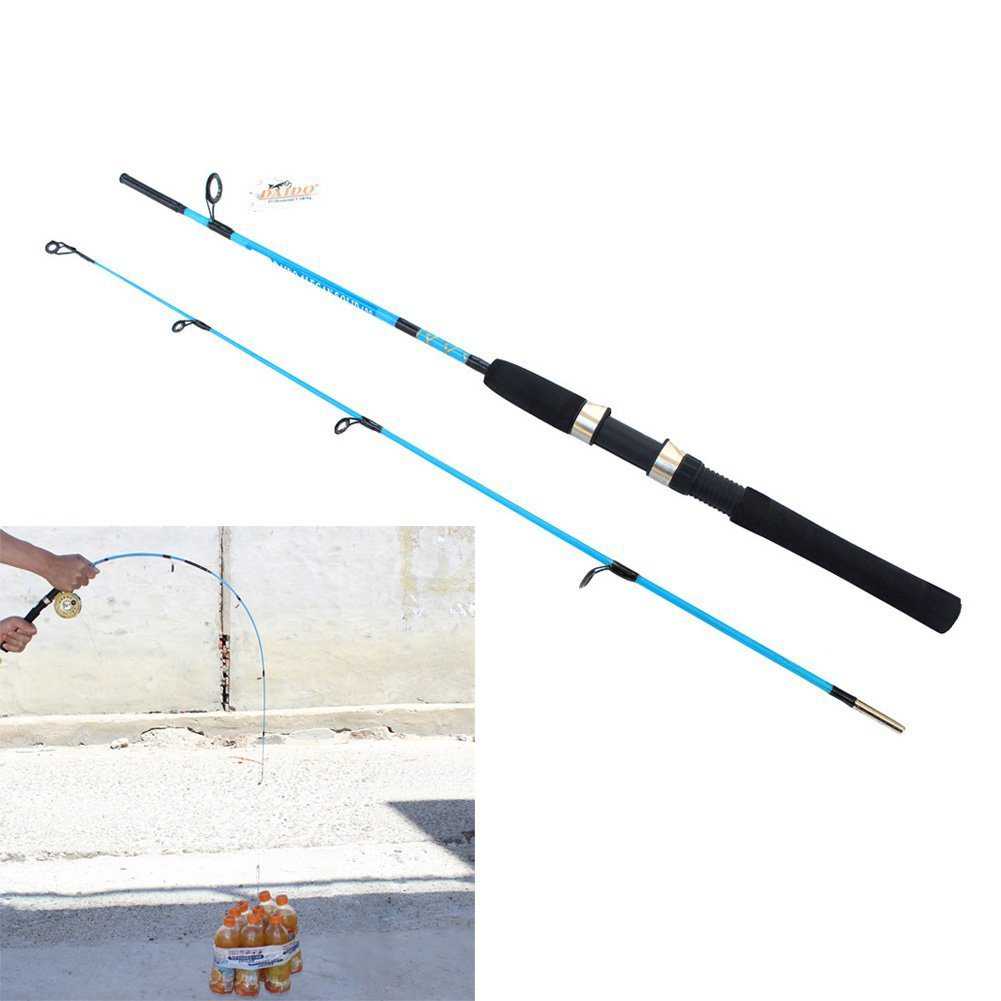 1.2M Segments fishing rod Fiber Reinforce Plastic Lure Rod Telescopic Fishing Pole Carbon