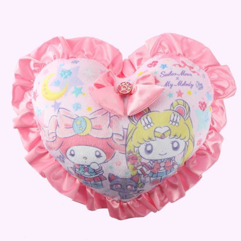 Kawai Soldier Girl Sailor Moon Fund Love Pink Lace Waist  Lovely Cartoon Two-sided S