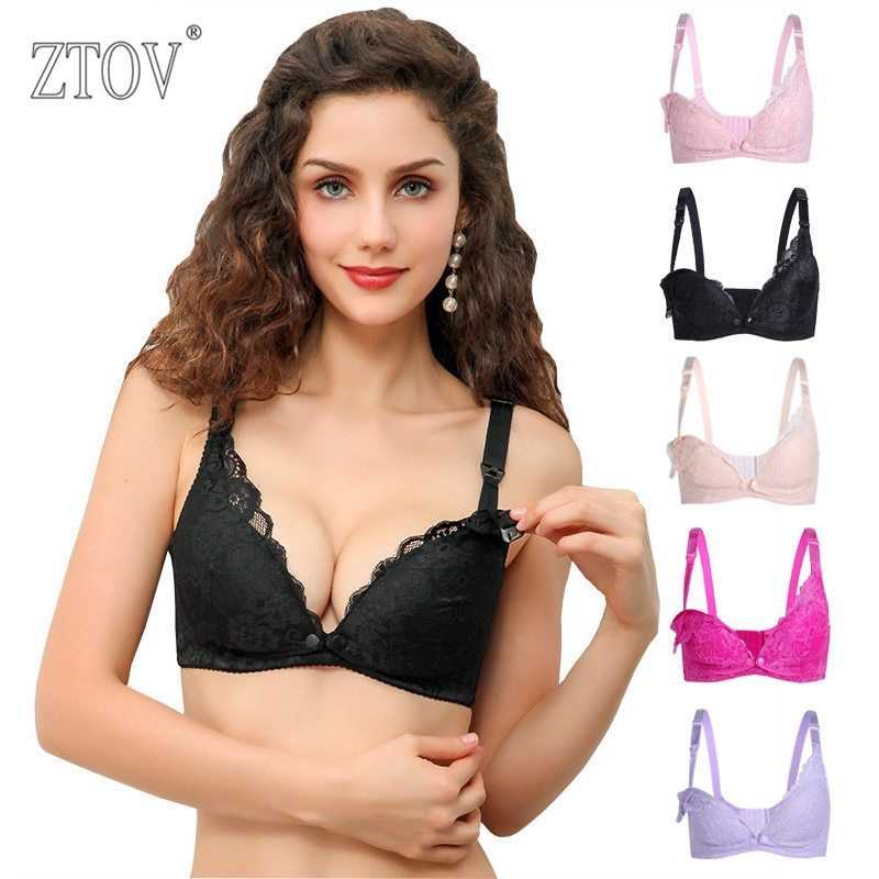 ZTOV Breastfeeding Maternity Nursing Bras Feeding コットン sleep bra Clothes pregnan