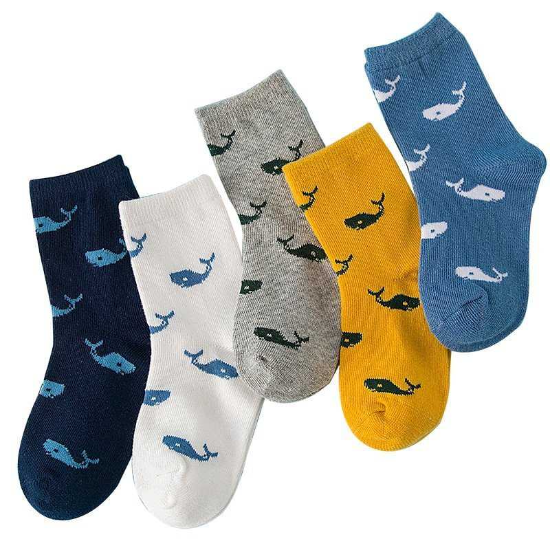 5 Pair/lot New Soft Cotton Boys ガールズ Socks 可愛い Cartoon Pattern Kids Socks For ベイビー Boy