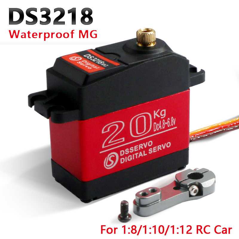 DS3218 270 Degree Digital RC Servo 20KG Torque Waterproof Metal RC Servo Motor For dropshi