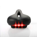 ALTRUISM Bicycle Saddle with Tail Light Widen MTB Cushion Road Bike Soft Comfortable Seat