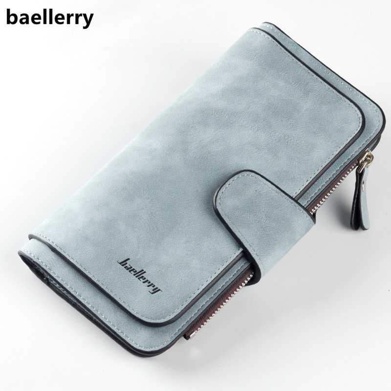 Baellerry ブランド Wallet 女性 Scrub レーザー Lady Purses 高性能 Ladies Clutch Wallet L