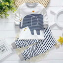 W[Y infant Ԃ boys girls clothes Zbgs outfits cotton animal sports suit newborn