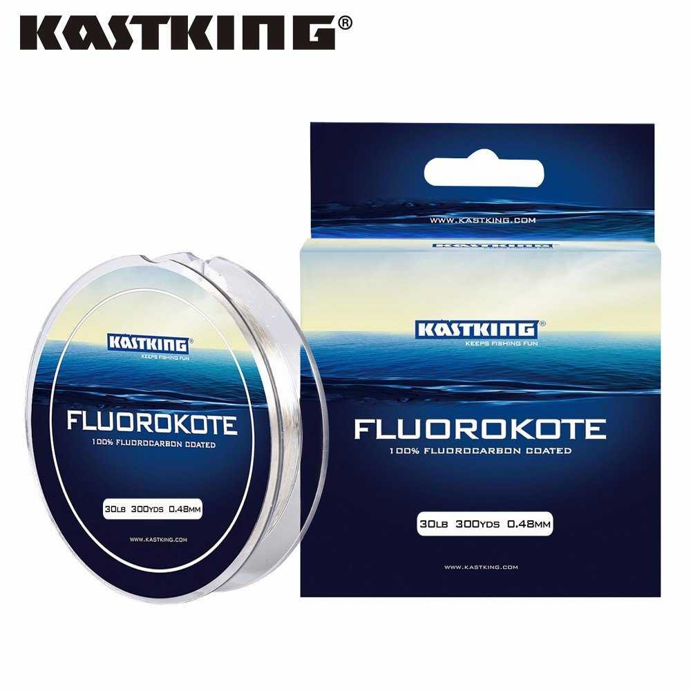 KastKing High-tech 100% Fluorocarbon Coating Fishing Line 274m for FishingTackle 4-30LB Ca