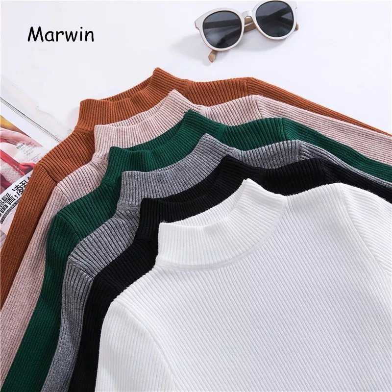 商品名：Marwin 2018 New-coming Autumn Turtleneck Pullovers Sweaters Primer shirt long sleeve Short※商品のお届けに通常2-3週間ほど掛かります。Marwin 2018新作秋タートルネックプルオーバーセータープライマーシャツ長袖ショート韓国のスリムフィットタイトセーターブランド名：マーウィン＆フレンド性別：女性スリーブスタイル：レギュラー服の長さ：ショート厚さ：標準アイテムの種類：プルオーバー首輪：タートルネックテクニクス：手編み素材：綿100％モデル番号：9915袖丈（cm）：フルデコレーション：なし素材：コットンパターンの種類：ソリッドスタイル：カジュアルクロージャの種類：なし