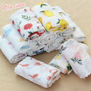 PINK SWAN コットン Flamingo ローズ fruits Print Muslin 赤ちゃん 毛布s Bedding Infant Swaddl