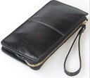 Candy Colors Bag Wristlet オイル Wax Genuine Leather Evening Day Clutch Wallet Bran...