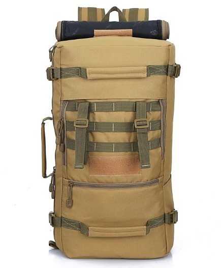 ホットトップ品質 50L 新軍事戦術バックパックキャンプバッグ登山バッグ