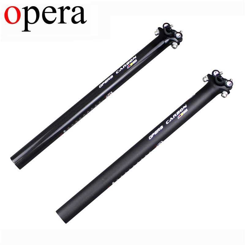 OPERA Free shipping The New Carbon Fiber Bicycle Seatpost MTB/Road bik...