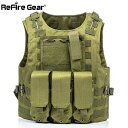 ReFire Gear Molle Army Combat タクティカルベスト US Soldier ミリタリー ユニフォーム 迷彩 Vests