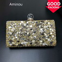 ブランド Luxury Shiny ダイアモンド イブニング バッグ 女性 Chain Purse ファッション Crystal Acrylic Clutche...