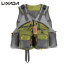 Lixada Top Fly Fishing Vest Quality Mesh for Men Women Carp Fishing Tackle Box Pesca Back