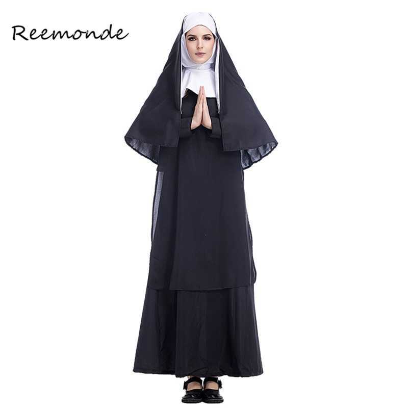 Virgin Mary The Nun RX`[  ZNV[  Long Skirt Nuns RXv RX Arabic