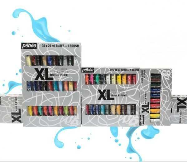 フランスpebeo xlスタジオ40/30/20/10色油絵プロフェッショナル絵画顔料ギフト用_10 color