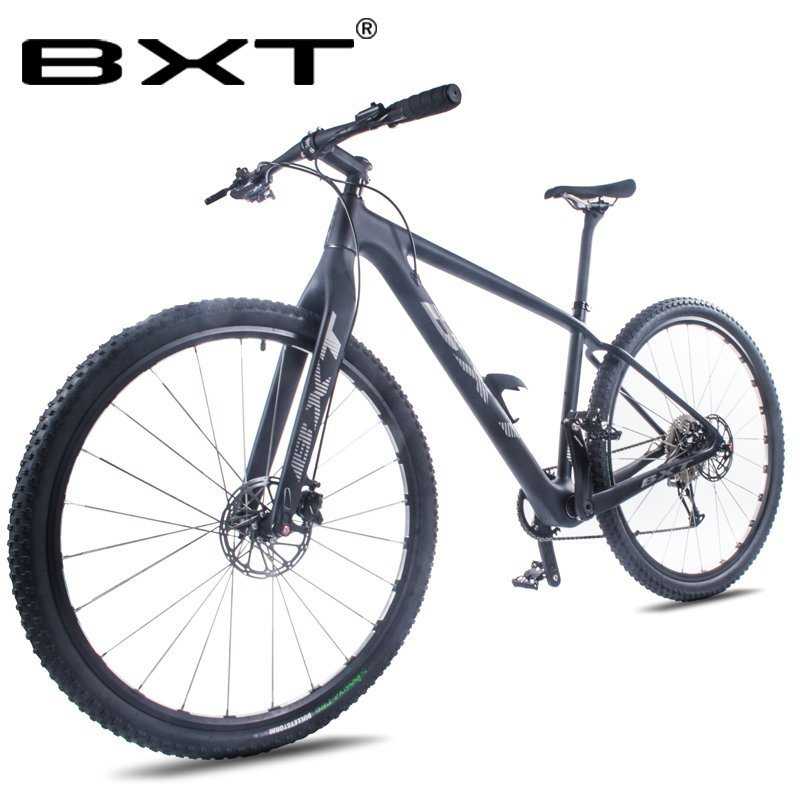 BXT 29inch Bike New Full Carbon Mountain Bicycle 29er Axle Thru Frame 11*1 Speed T800 MTB