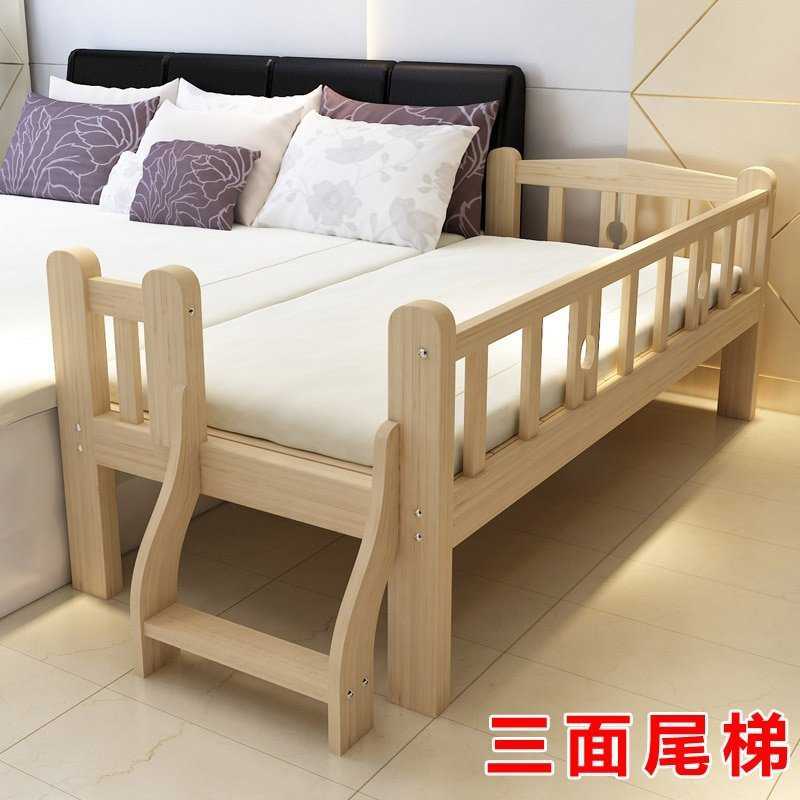 pure nature wood frame 26kg Sleeping alone. Bedroom 赤ちゃん bed sleep with parents small bed
