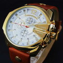 Style ファッション 時計 Super Man Luxury ブランド CURREN 時計 女性 メンズ Watch Ret