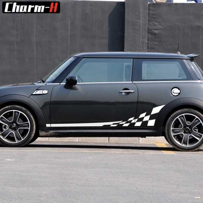 サイドドアステッカー Mini Cooper R56 R50 R52 R53 F56 R60 Countryman