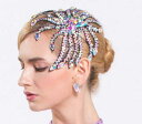 豪華 ラインストーンヘアーアクセサリー / 社交ダンス M09