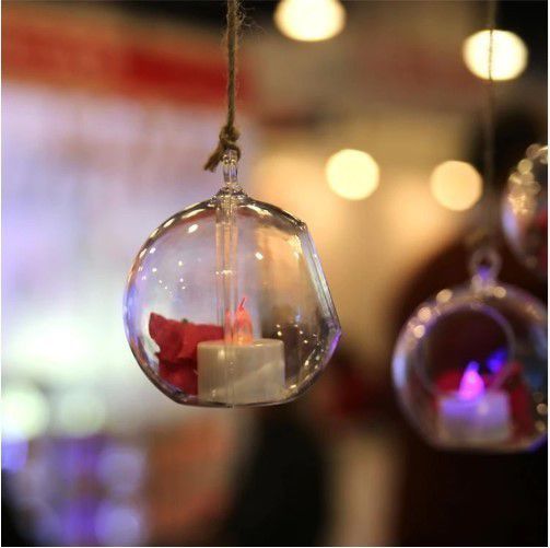透明アクリルボール 30個セット 花瓶吊り下げ キャンドルコンテナ パーティー クリスマス デコレーション 新品