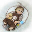 フルボディシリコーンリボーンベビードールのおもちゃ55cm 新生児の男の子 赤ちゃん人形