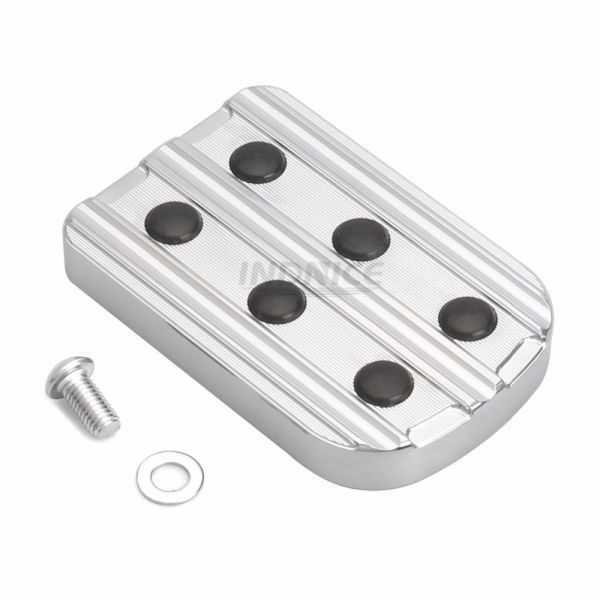 10gauge クローム ブレーキペダルカバー アレンネス ハーレー/ダイナ/ソフテイル/ツーリング/FLTR FLHR FLHT