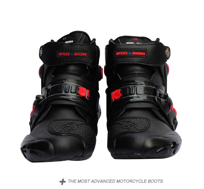 PRO BIKE バイク用ブーツ サイズ25 ブラック レーシング オートバイ メンズ ツーリング ライディング ..