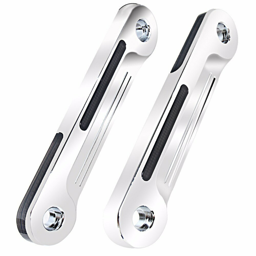 ツーリングLEDウィンカーフロントフォークFork Turn Signals Bracketsハーレー エレクトラ ストーリト°