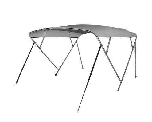 商品名：4ボウ　アルミ25mm　ラウンドチューブ　Biminiトップ　UV防水　600D　ボートカバー　ブーツ＆ハードウェア※お届けまでに、通常2-3週間程お時間を頂戴しております。配送会社の都合により、1ヵ月程度要する可能性もございます。4ボウアルミ25mmラウンドチューブBiminiトップUV防水600Dボートカバー、ブーツ＆ハードウェア、8'x67-72 ”x54”、243x170-183x137cm