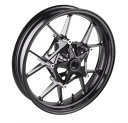 Bmw S1000RR R用 フロントホイール リム アルミ合金 ブラック 2009 2010 2011 2012 2013 2014 2015(2)