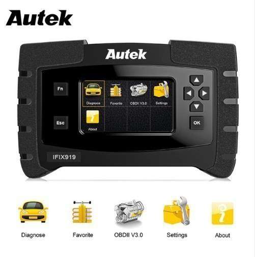 ̏ff@@Autek IFIX-919@OBD2@XLi[tVXe@ABS@GAobO@SAS@CrCU[Zbg@ԃXLi[