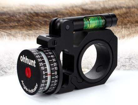 狙撃用水平器ミリタリーサバイバルゲームスナイパー角度計測器25.4 30mmスコープマウント