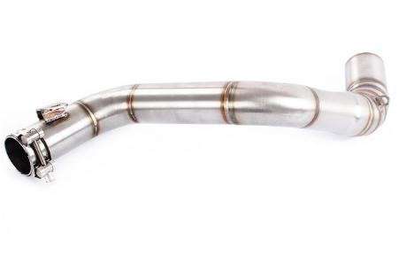 KTM DUKE125 DUKE200 DUKE390 スリップオン化 中間パイプ / テールパイプ リンクパイプ マフラー サイ..