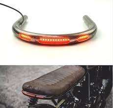 カフェレーサー用バックライトシートにフィトする形ledシグナルライト方向指示器caferacer xsヤマハcbホンダ