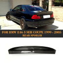 BMWー 3シリーズ E46 クーペ カーボンリアスポイラー トランクスポイラー ダックテール 跳ね上げ CSL スタイル m3 325i 330i 328i(2)