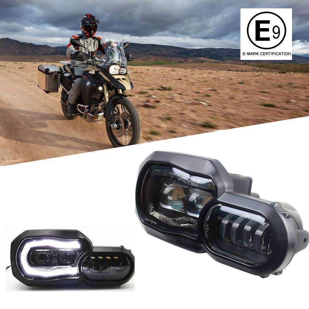 E9 マーク BMW F700GS F800GS ADV F800 GSA 完全 LED プロジェクターヘッドライトアセンブリ 1