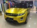 587 ゴールドサテンクロームビニールラップフィルムゴールドマットクロームビニール車ラップカバースタイリング気泡 FAM