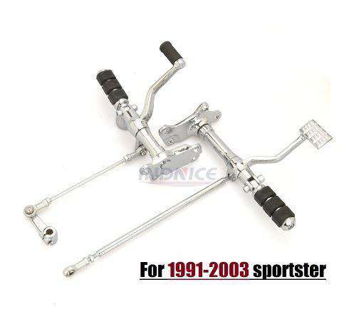 スポーツスター フォアードコントロール クローム 1991～2003年 xl883 xl1200 ハーレー チョッパー