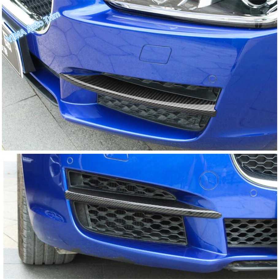 オートカー スタイリング フロント フォグ ライト フレーム トリム ステッカー カバー 外部 アクセサリ..