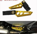Gold オートバイ XMAX CNC Footpads ヤマハ XMAX300 400 125 250 2014-2019 足ペダルプレートペグ
